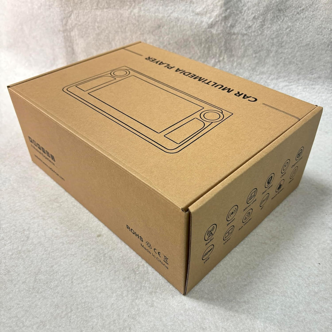 YZKONG Autoradio für Audi A4 S4 RS4 2003-2012 kompatibel mit dem drahtlosen Carplay Android Auto, 7