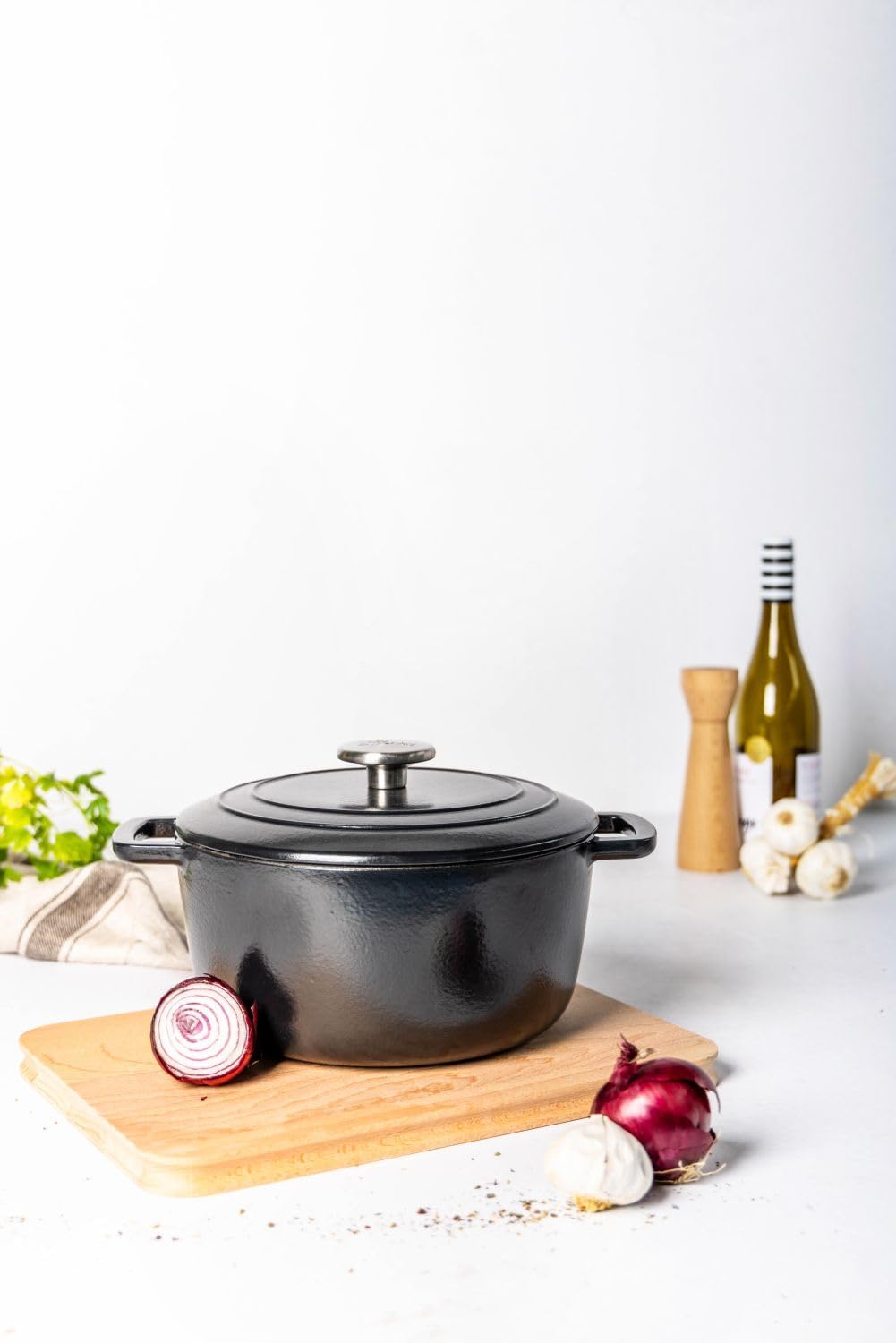 Cosy & Trendy Bratpfanne Fontestic Gusseisen Schwarz Ø 20 cm / 2,7 Liter - Emailliert