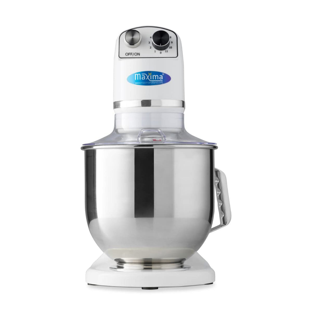 Maxima Gastro Planetenmischer - 7 l - Bis zu 2 kg Teig - Weiss