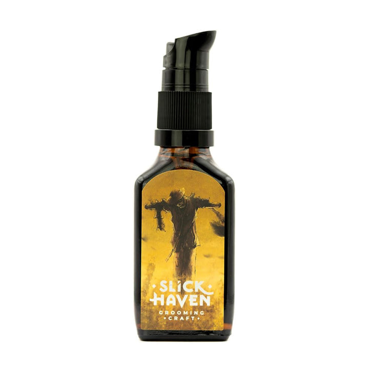 Scarecrow Bartöl 10ml / 30ml – grüner, würziger Duft – Handgefertigte Qualität – Kräftigend, regener