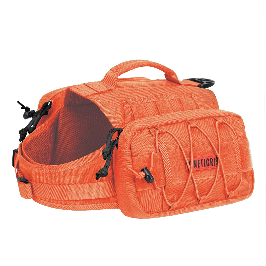 OneTigris Mammoth Hunderucksack 2.0 Version Reissen Camping Wandern Hundebackpack für M/L Grösse Hun
