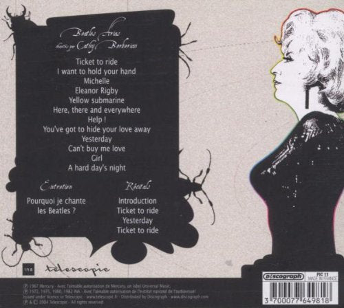 Beatles Arias, Audio-CD