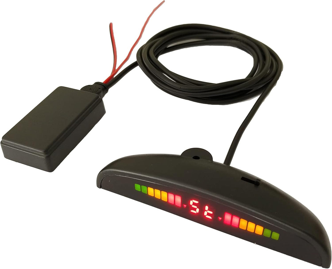 Proxel - Unsichtbare Elektromagnetische Parksensoren, Vorne + Hinten mit drahtloser Anzeige, ohne Bo