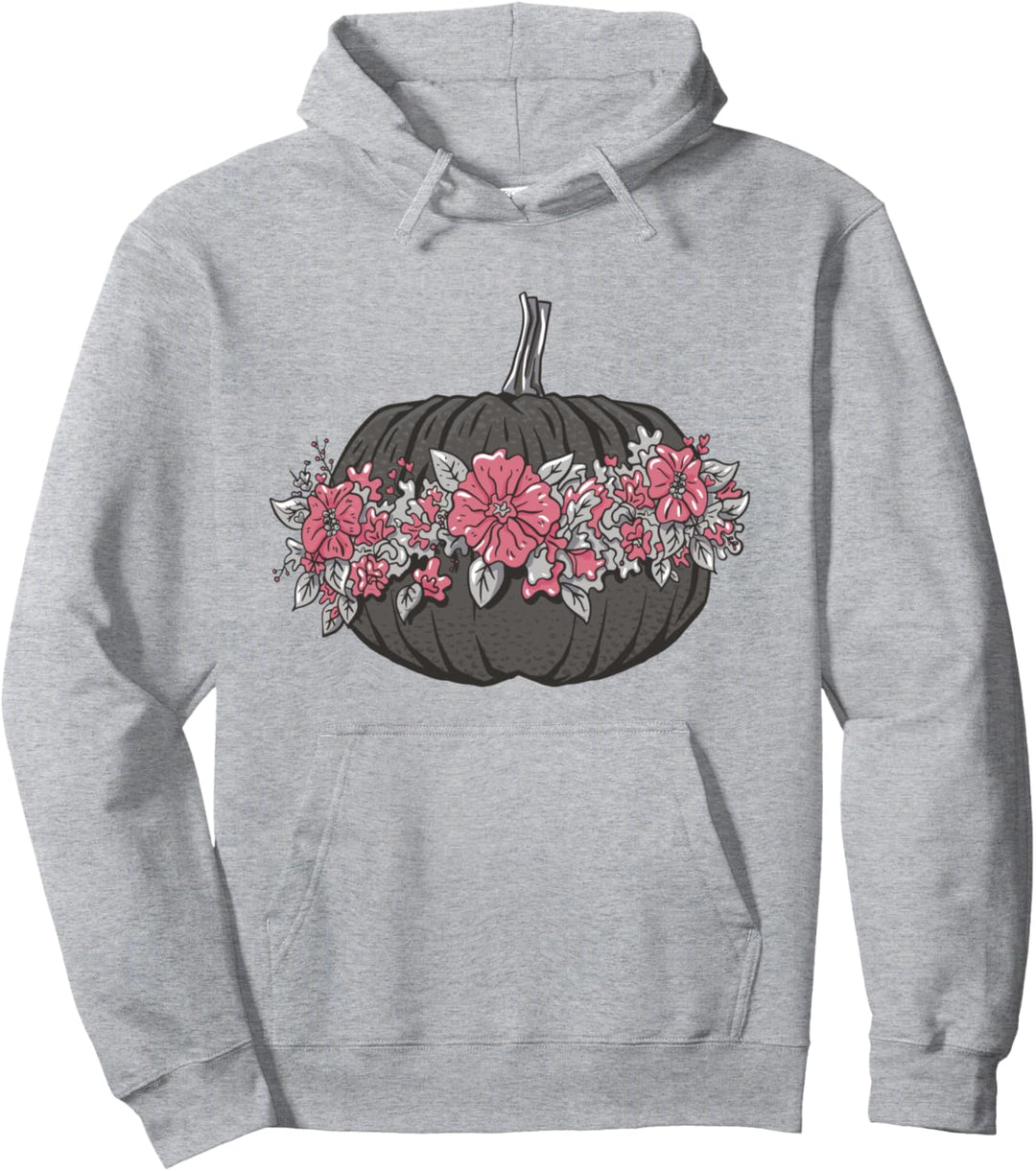 Schöne geblümte Kürbisblume Natur Frühling Natur Pullover Hoodie