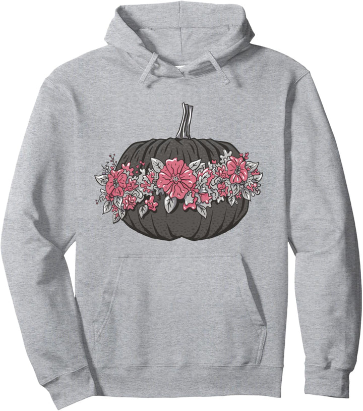 Schöne geblümte Kürbisblume Natur Frühling Natur Pullover Hoodie