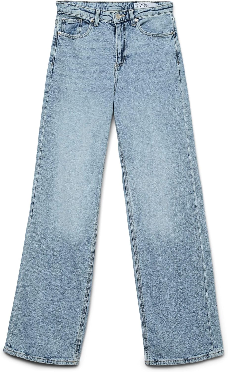 Vero Moda Female Weit geschnitten VMTESSA Hohe Taille Weiter Beinschnitt Jeans 25W / 30L Light Blue