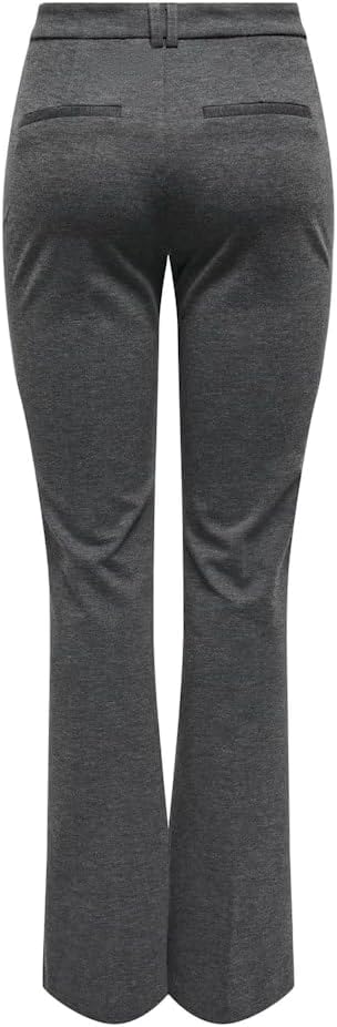 ONLY Damen Hose 15298660 42W / 32L Dark Grey Melange, 42W / 32L Dark Grey Melange