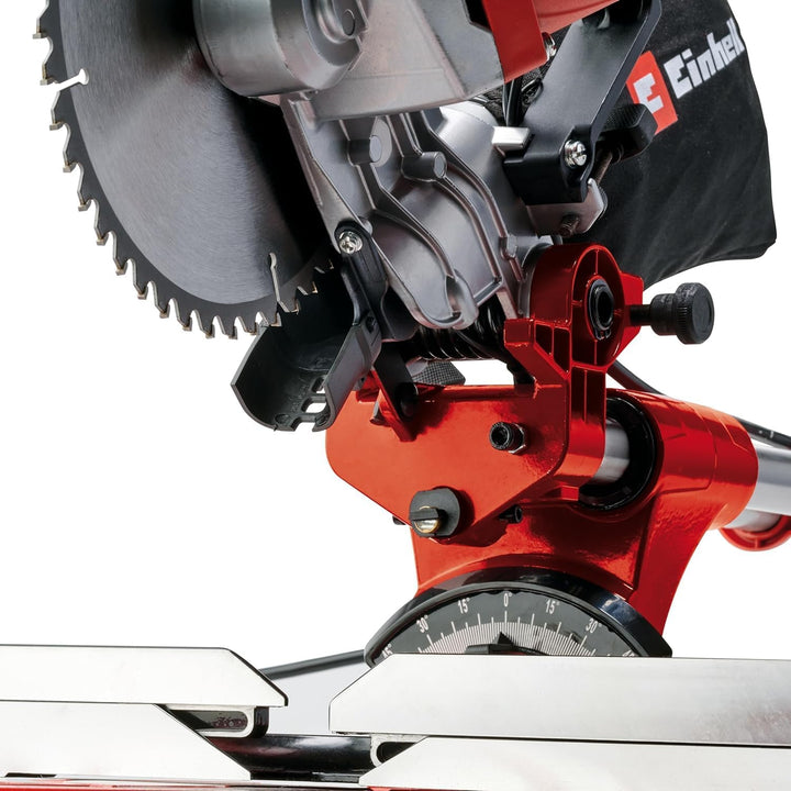 Einhell Zug-Kapp-Gehrungssäge TC-SM 2534/1 Dual (max. 2350 W, Ø250 x Ø30 mm Sägeblatt, 4000 min-1, i