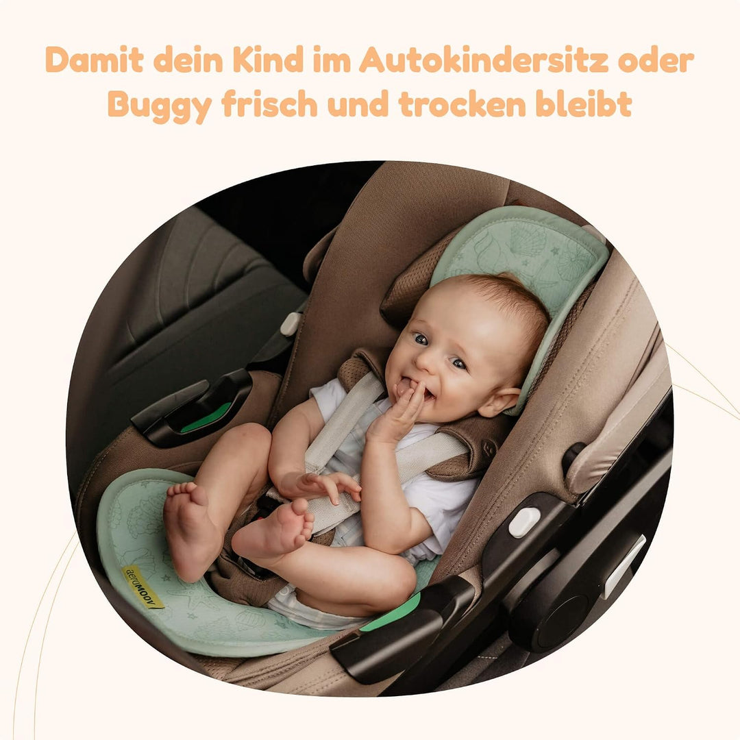 Aeromoov - Baby Sitzauflage Air Layer - Einlage Für Autositz oder Kinderwagen - Gruppe 0 - Antischwi