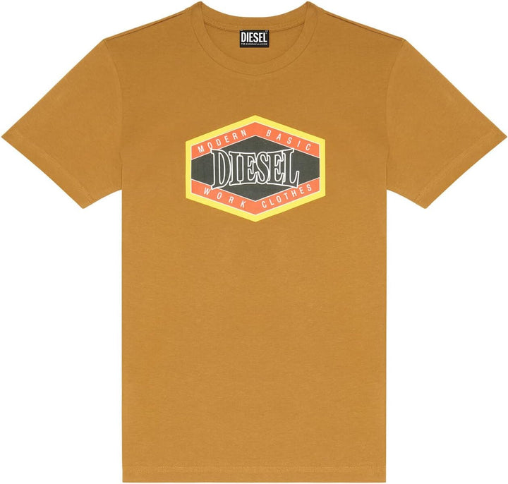 Diesel Herren T-Shirt XXS 5 Q-0 Grad, XXS 5 Q-0 Grad