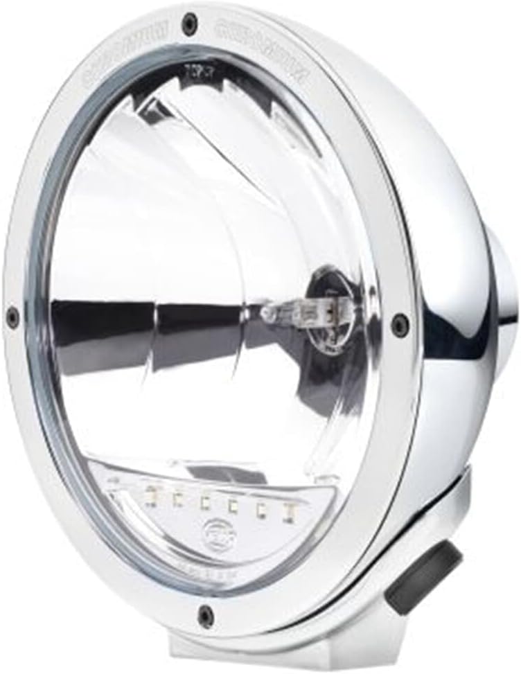 HELLA - Halogen/Hybrid-Fernscheinwerfer - Luminator Chromium - ECE-R7/E1 3047/ECE-R112/E - 1F8 007 5