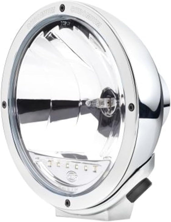 HELLA - Halogen/Hybrid-Fernscheinwerfer - Luminator Chromium - ECE-R7/E1 3047/ECE-R112/E - 1F8 007 5