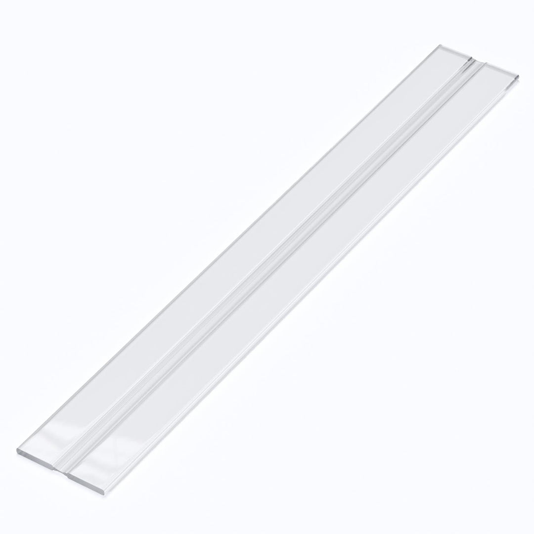 3 x 300 mm Flex-Scharniere mit niedrigem Profil, flexible verstellbare Scharniere aus Transparente,