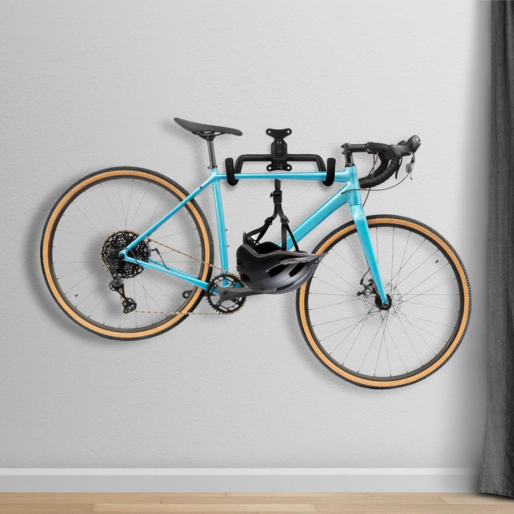 Maclean Fahrrad Wandhalterung | Verstellbare Stahlhalterung für Fahrräder bis 30 kg | Klappbar &amp; pla