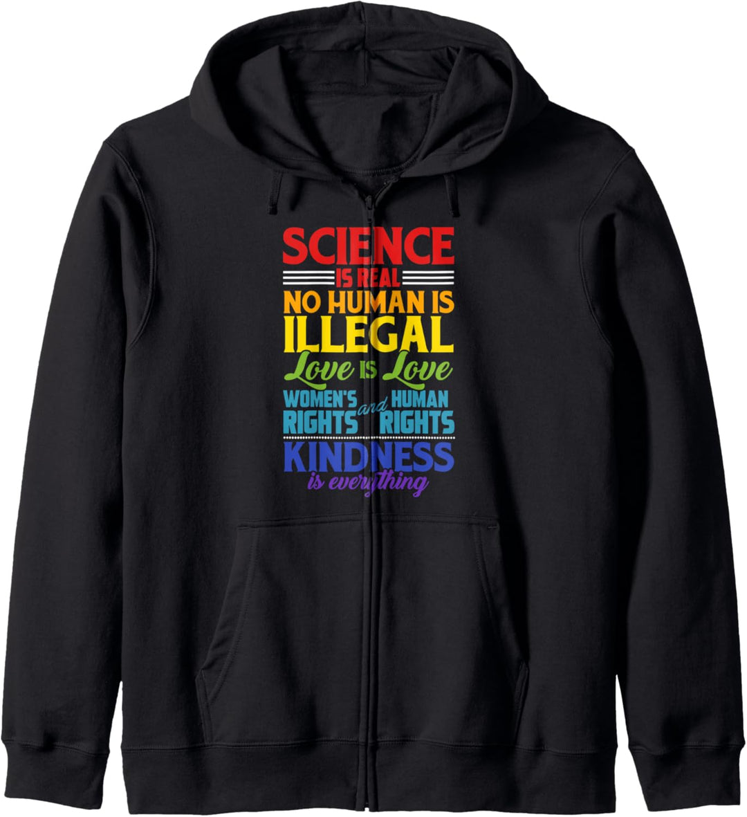 Humankind awareness Science human rights Education Kapuzenjacke