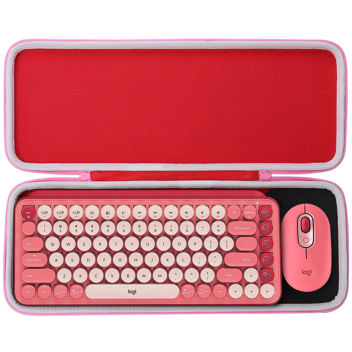 Aenllosi Hart Tragen Tasche Hülle für Logitech POP ICON Combo/Pop Keys Mechanische kabellose Tastatu