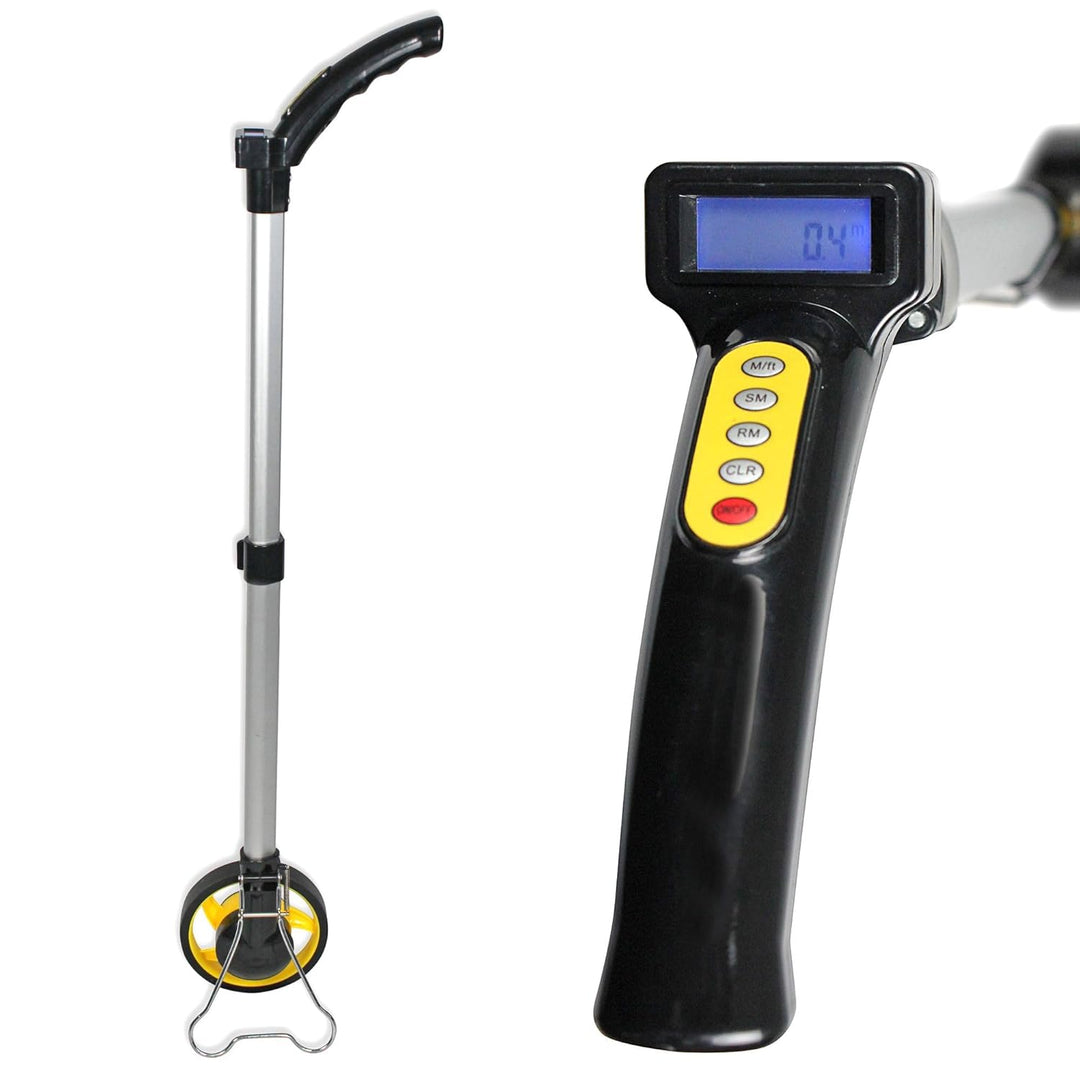 Elektronischer Hodometer mit Messrad - Messstrecke 0 bis 99,9 km - Messrad (Ø 16 cm) mit LCD Display