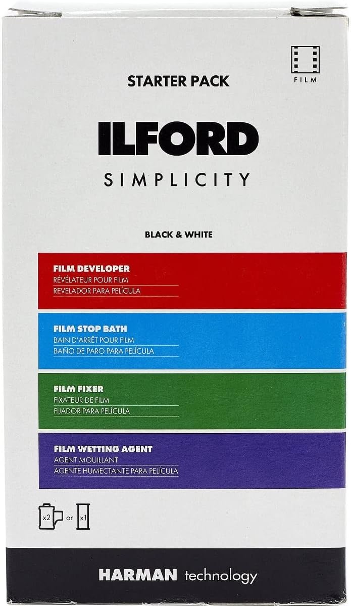 ILFORD Simplicity Film-Entwicklungs-Set, Schwarz und Weiss