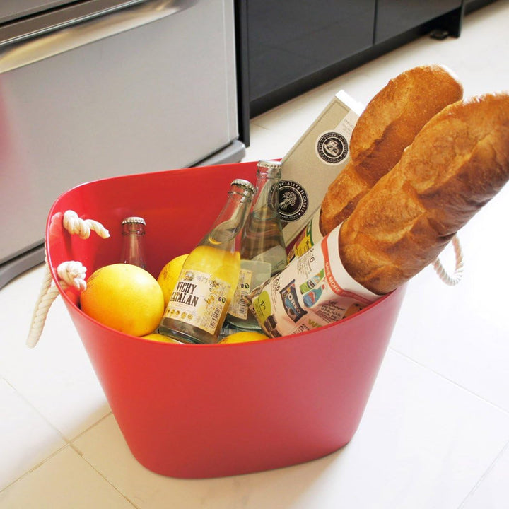 Balcolore Plastic Tub with Rope Handles by Balcolore