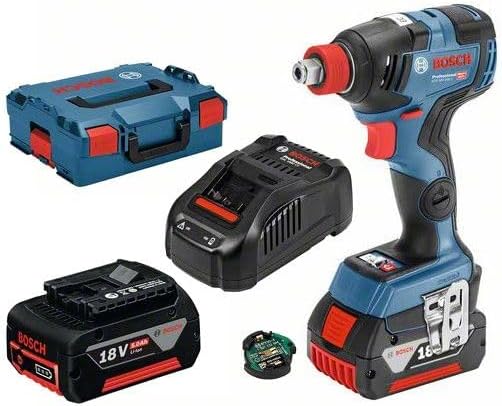 Bosch Professional Akku Drehschlagschrauber GDX 18V–200 C (mit Akku, 18 Volt, Drehmoment: 200 Nm, in