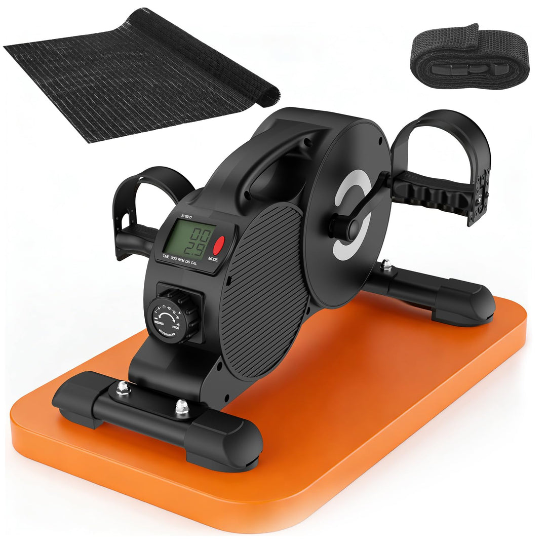 DH FitLife Pedaltrainer für Zuhause, 16-stufig magnetischer Beintrainer, extra leise & gelenkschonen