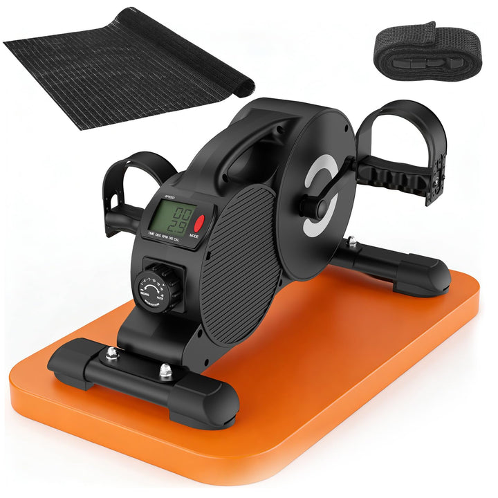 DH FitLife Pedaltrainer für Zuhause, 16-stufig magnetischer Beintrainer, extra leise & gelenkschonen