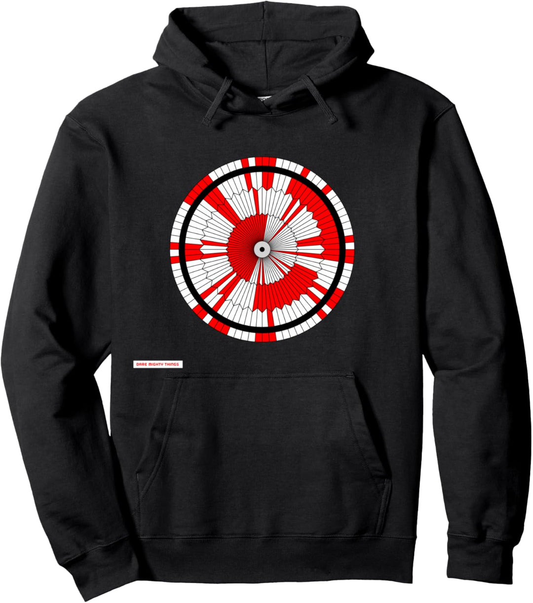 Dare Mighty Things Mars Rover Perseverance Fallschirmcode Pullover Hoodie