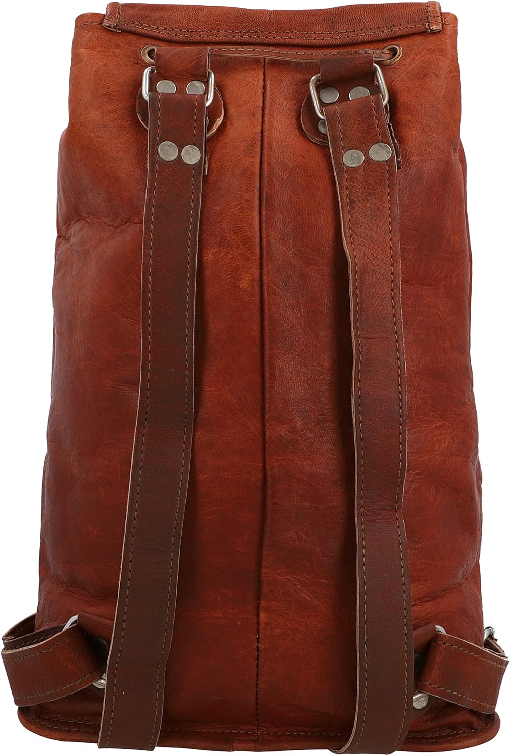 Gusti Rucksack Leder - Gary 13" Damen und Herren Cityucksack Unirucksack Wanderrucksack Alltagsrucks