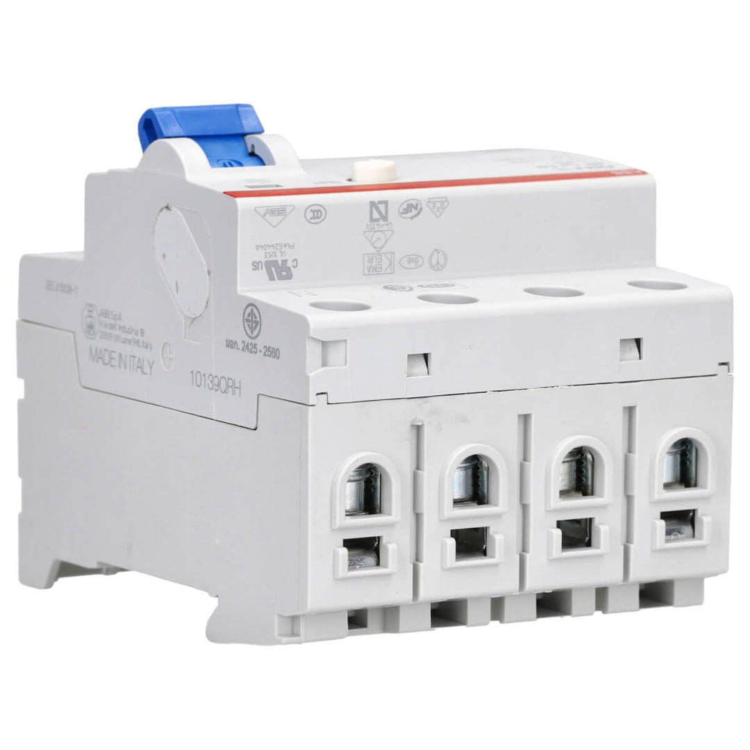 ABB F200 RCCB, 4-polig, 63A, 300mA Typ A 230V ac Single, Single