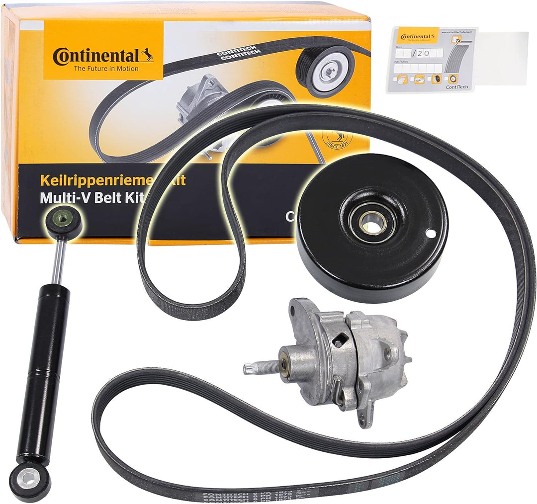1x Original CONTITECH Keilrippenriemensatz