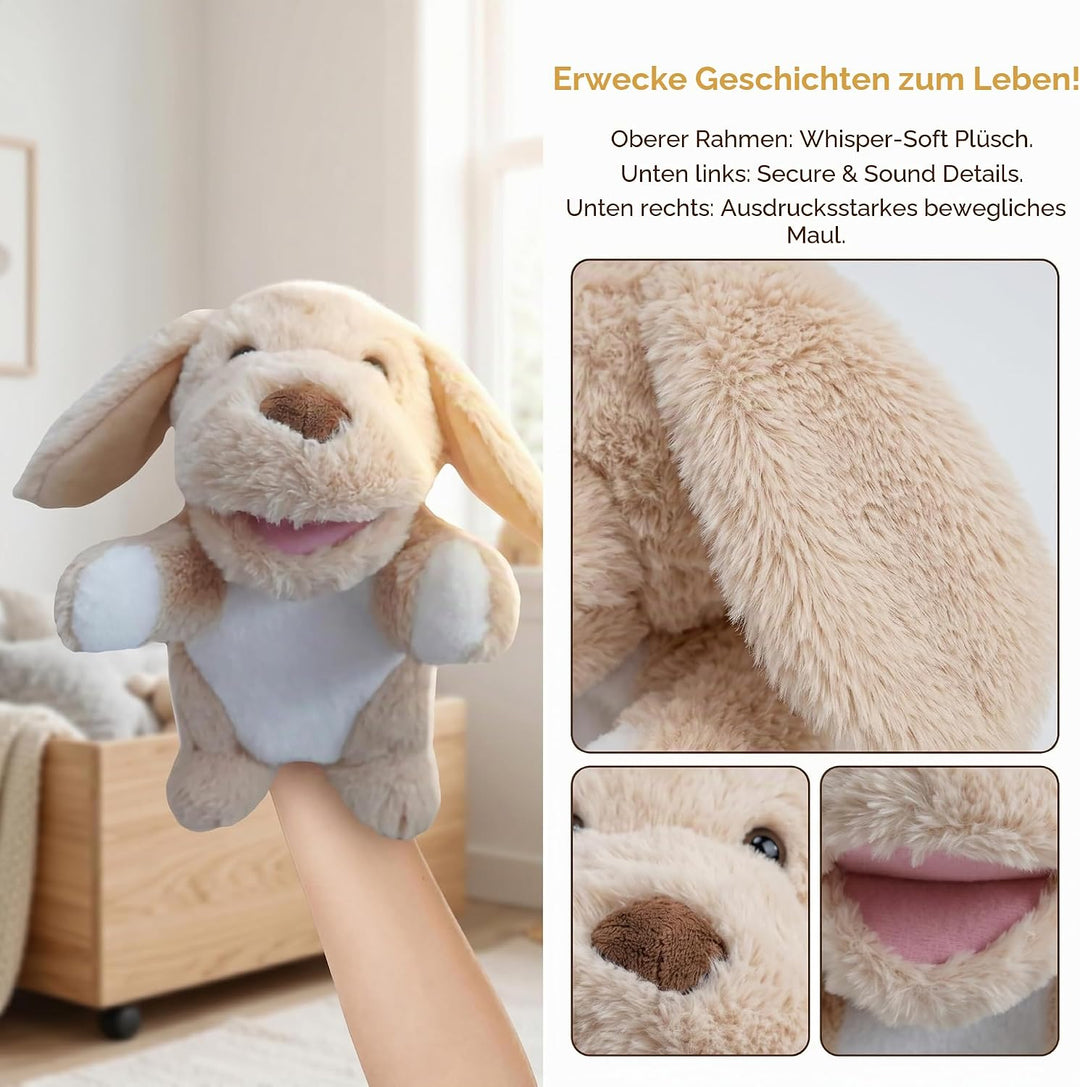2026 Tierhandpuppen für Kinder,Kleinkind enthält Wolf,Tiger,Löwe,AFFE und bewegliche offene Münder,p