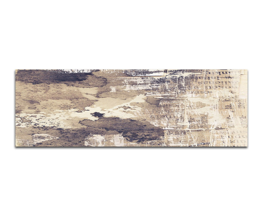 Paul Sinus Art Panoramabild auf Leinwand und Keilrahmen 150x50cm Hintergrund abstrakt Grunge Texture