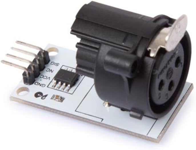 Whadda DMX512-Modul, XLR 3-polig, perfekt zur Erweiterung von Arduino®-Projekten mit Licht- und Effe