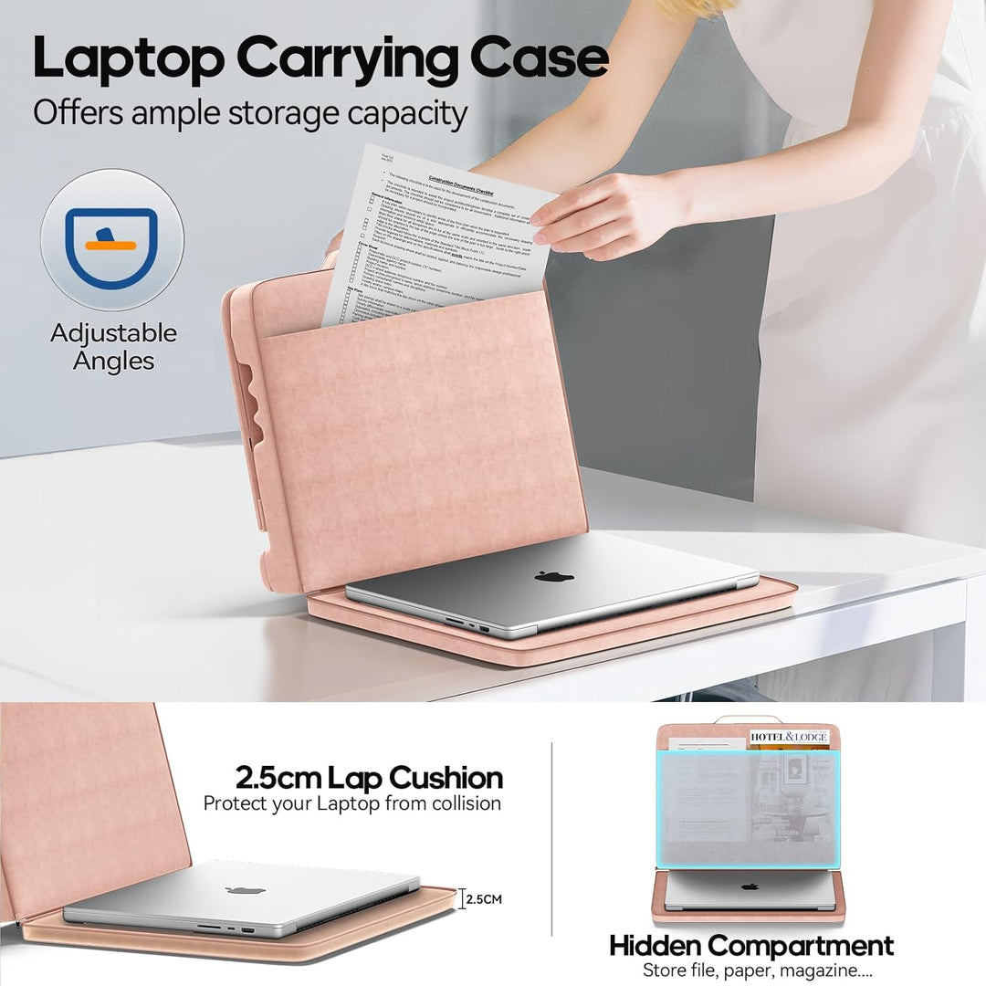 Laptop Kissen für Knietablett, Tablett Kissen Ständer, Laptoptisch Schoss fürs Bett/Sofa, Verstellba