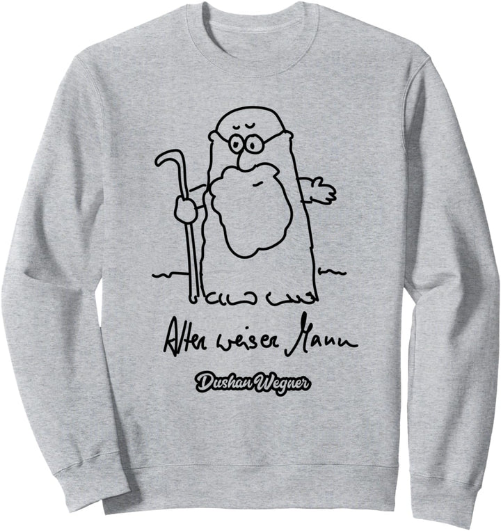 Alter weiser Mann Sweatshirt
