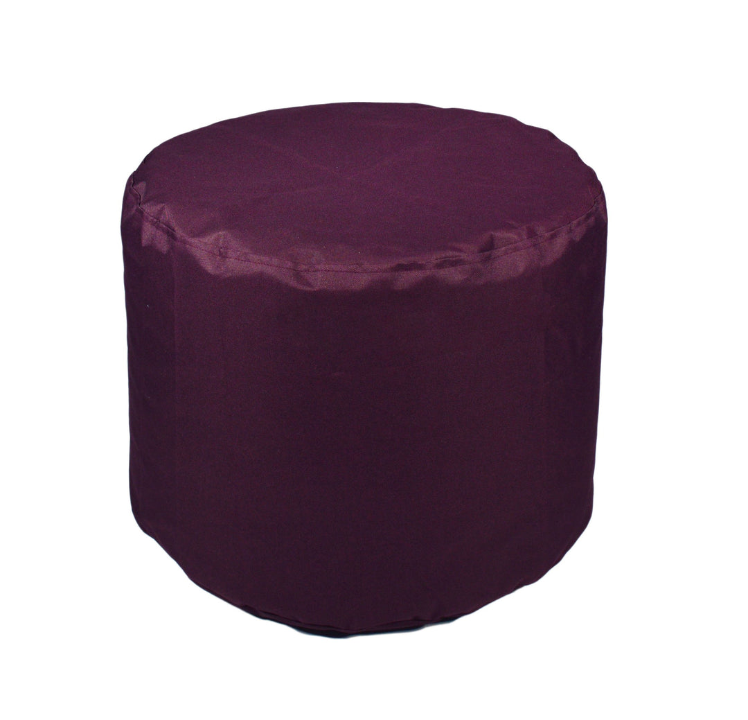 Kinzler S-10118/50 Sitzhocker rund, ca. Ø50 x H40 cm, Outdoor &amp; Indoor, Sitzsack in vielen verschied
