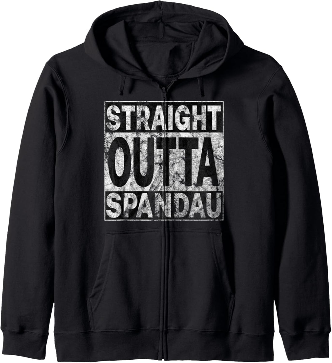 Straight Outta Spandau Berlin Kapuzenjacke