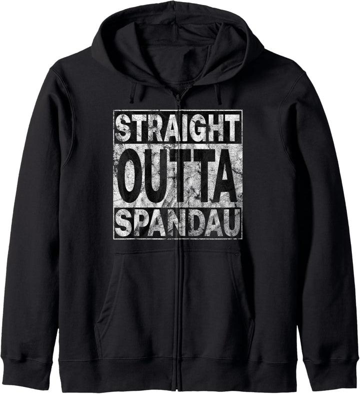 Straight Outta Spandau Berlin Kapuzenjacke