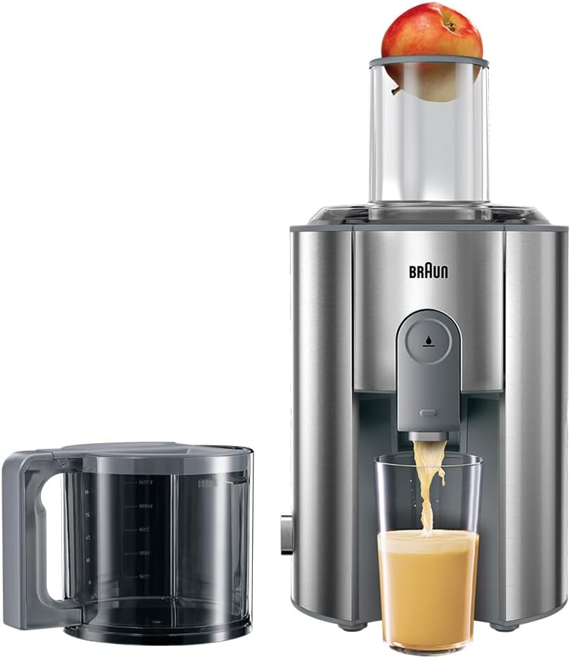 Braun Identity Collection Entsafter J700 - Hochleistungs-Entsafter-System, Grosser Einfüllschacht fü