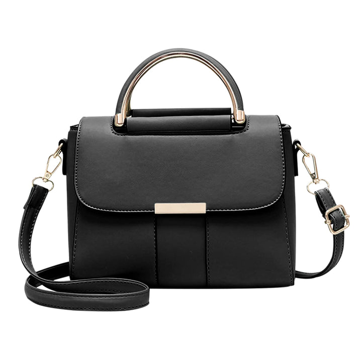 PORRASSO Damen Schultertasche Mode Handtasche PU Leder Top Griff Tasche Umhängetasche Schöne Henkelt