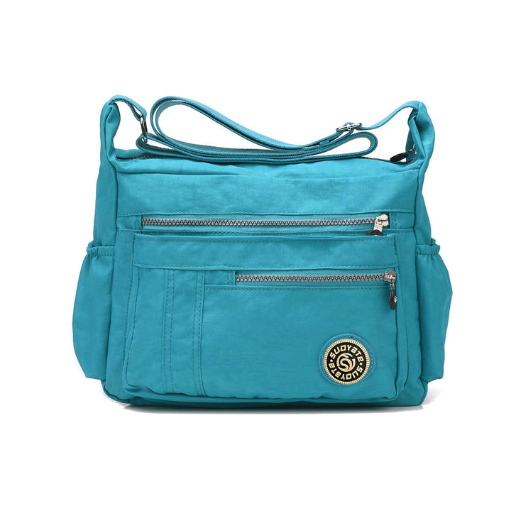 NICOLE & DORIS Damen Umhängetasche Lässige Schultertasche Frauen Handtasche Reissverschluss Tasche m