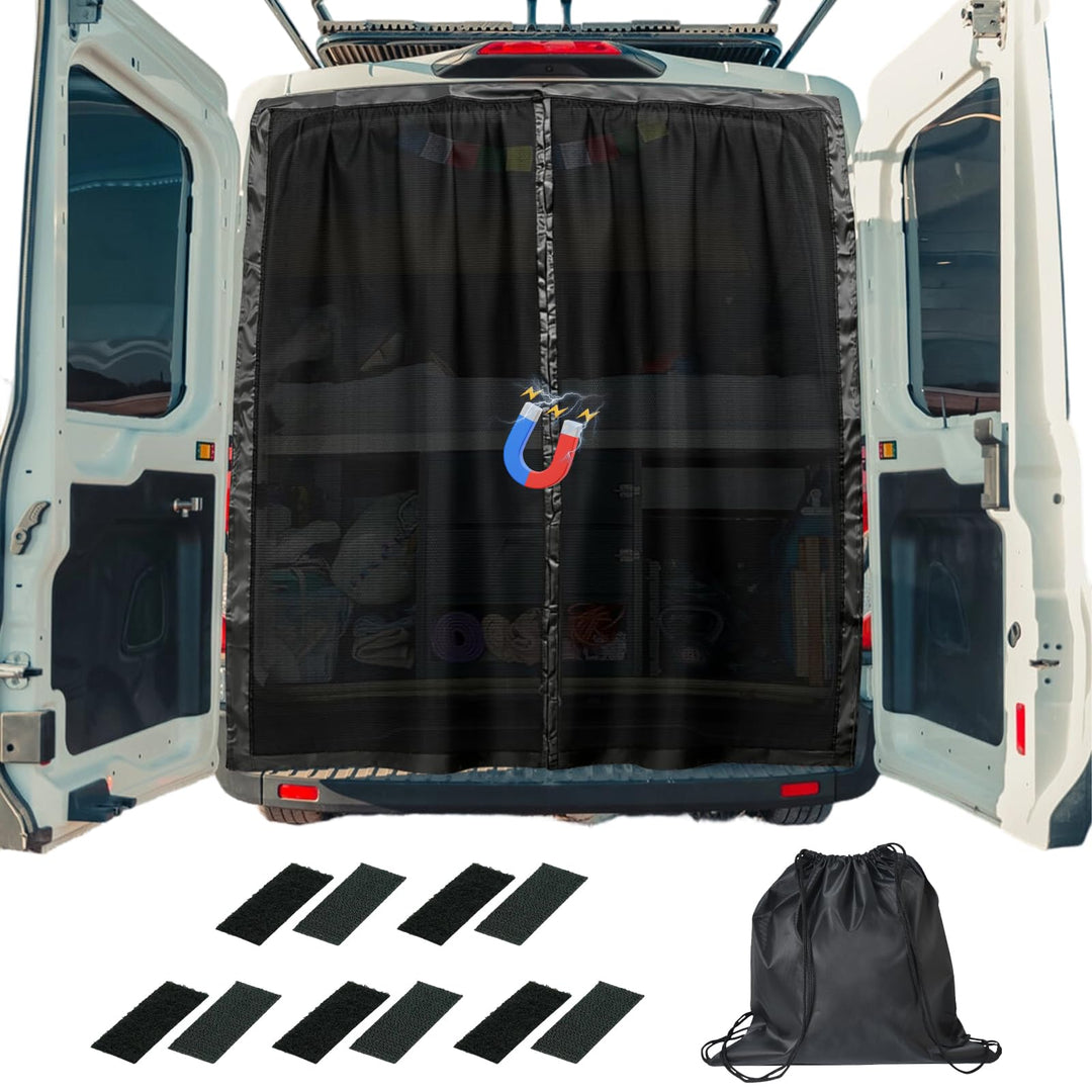 200x170cm Moskitonetz Van Magnetisch Heckklappe Fliegengitter Auto