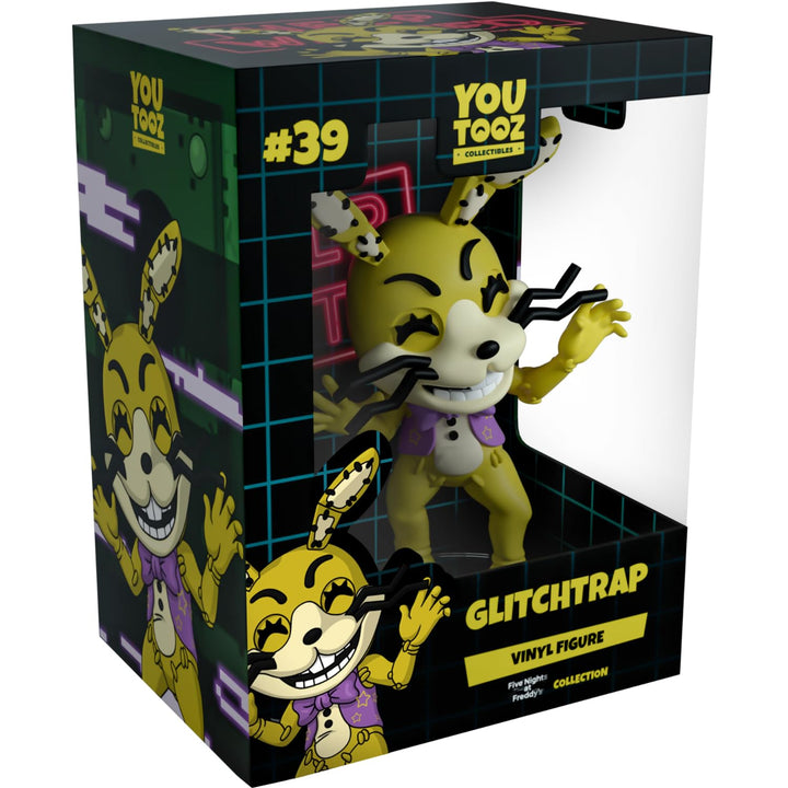 Youtooz: Glitchtrap Vinyl-Figur, 12 cm, offizielle FNAF-Kollektion aus der Five Nights at Freddys Ko