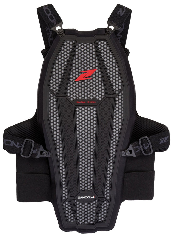 Zandonà ESATECH Armour Pro X8 Mountainbiken Rückenprotektor + Sternum schwarz Grösse 126 – 145 cm