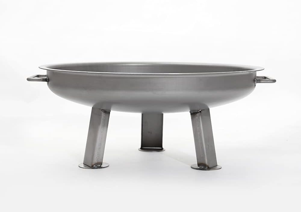 Czaja Stanzteile Feuerschale Kiel Ø 60 cm - mit verstärktem Rand - Feuerschalen für den Garten, Terr