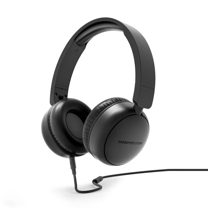 Energy Sistem Soundspire - Kopfhörer (100% recycelter Kunststoff, abnehmbares Kabel, Mikrofon, Sprac