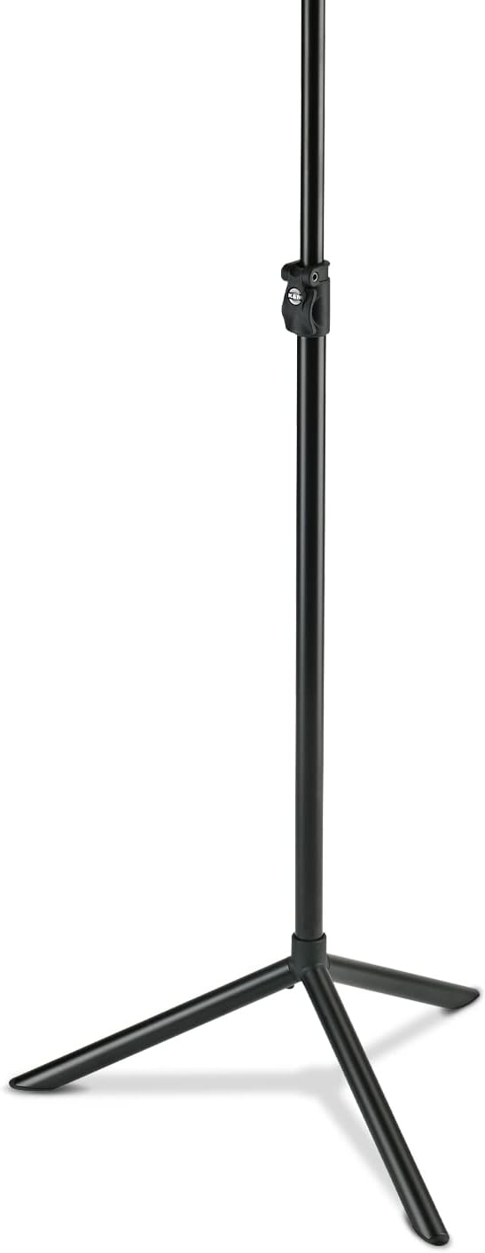 K&M 11930 Orchesternotenpult »Overture« – Von 76 - 130 cm ausziehbarer Notenständer, Schwarz – Leich