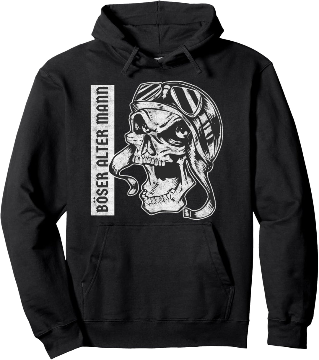 Böser alter Mann Pullover Hoodie