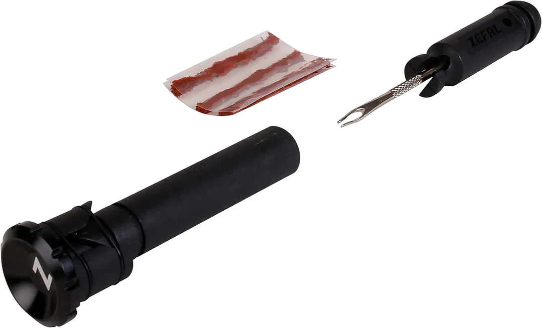 Zefal Zéfal ZEFAL Unisex – Erwachsene Zéfal Reparatur Tubeless Z Bar Plug 2 Griffeinsätze mit Ahle,