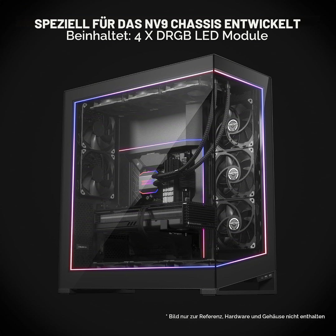 Phanteks Nv9 Mini Tower Striscia Led (phanteks Nv9 Premium Drgb Kit + PoweR-Hub - Black)